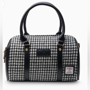 Islander Harris Tweed Medium Duffle Bag - Houndstooth